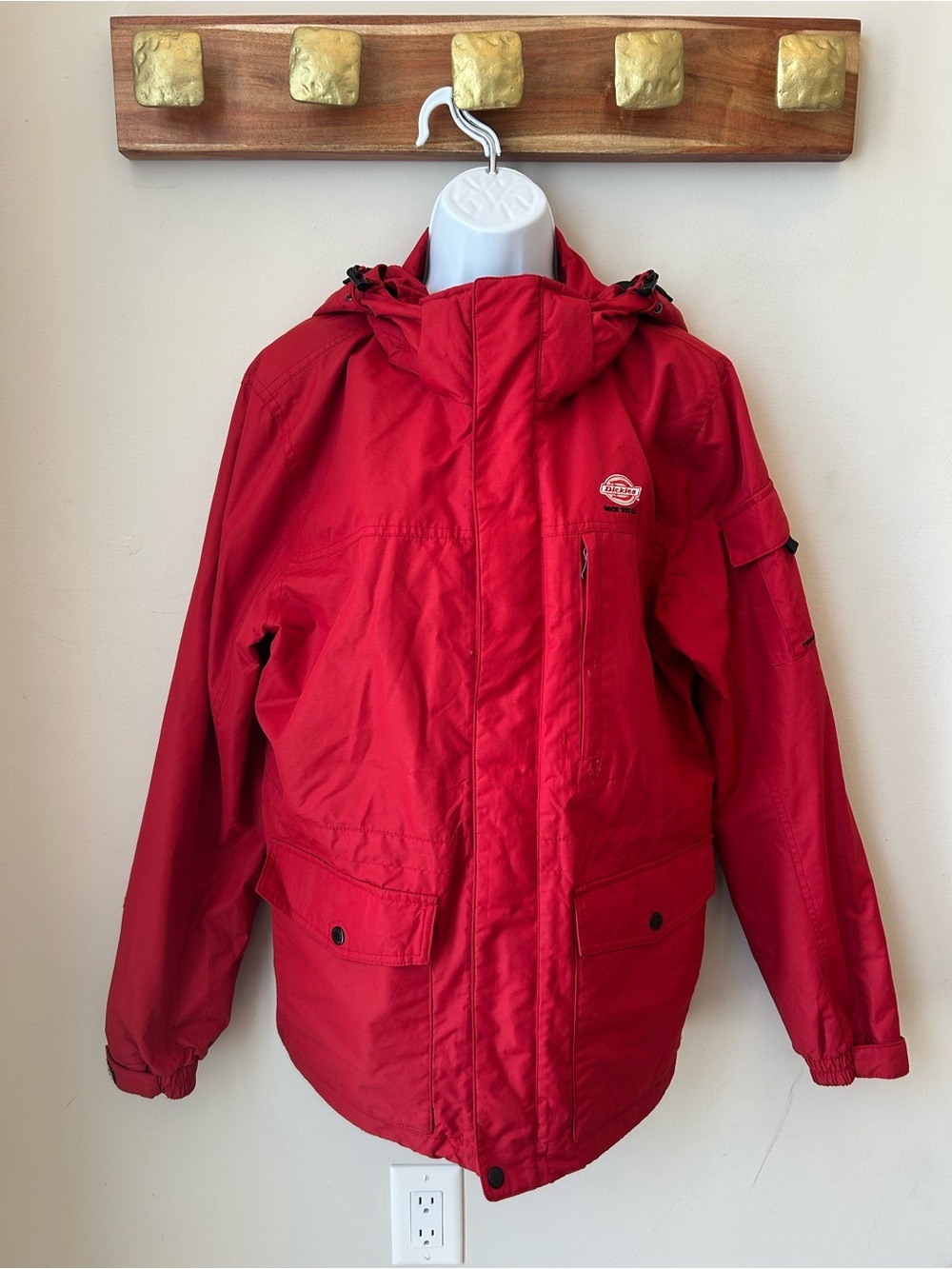 Dickie’s Red Work Coat - Size Medium